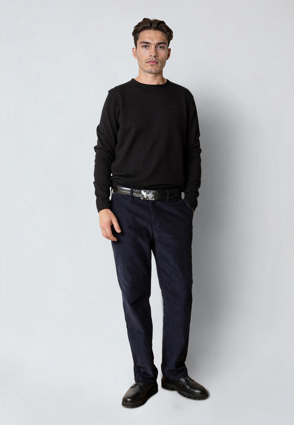 Clean Cut Copenhagen CLAUDE KNITTED JUMPER Strik Sort
