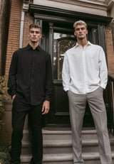 Clean Cut Copenhagen CLEAN FORMAL STRETCH SHIRT Skjorte L/S Sort