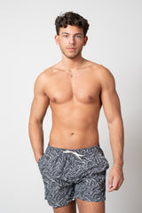 Clean Cut Copenhagen CLEAN CUT SWIM SHORTS Swim shorts Navy Leaf