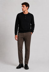 Clean Cut Copenhagen COPENHAGEN BRENDON JERSEY PANTS Bukser Dark Khaki