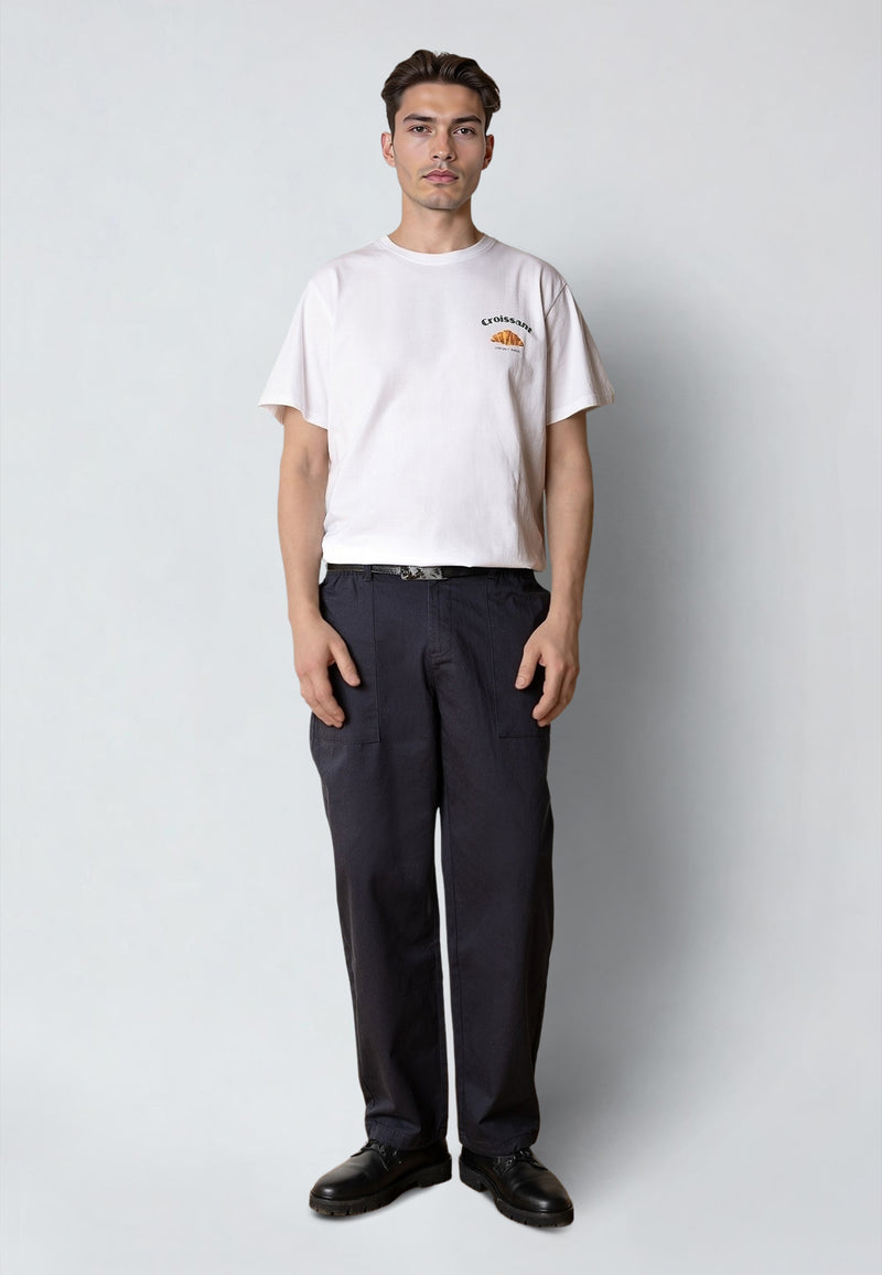 Clean Cut Copenhagen CROISSANT T-SHIRT T-shirts S/S Hvid