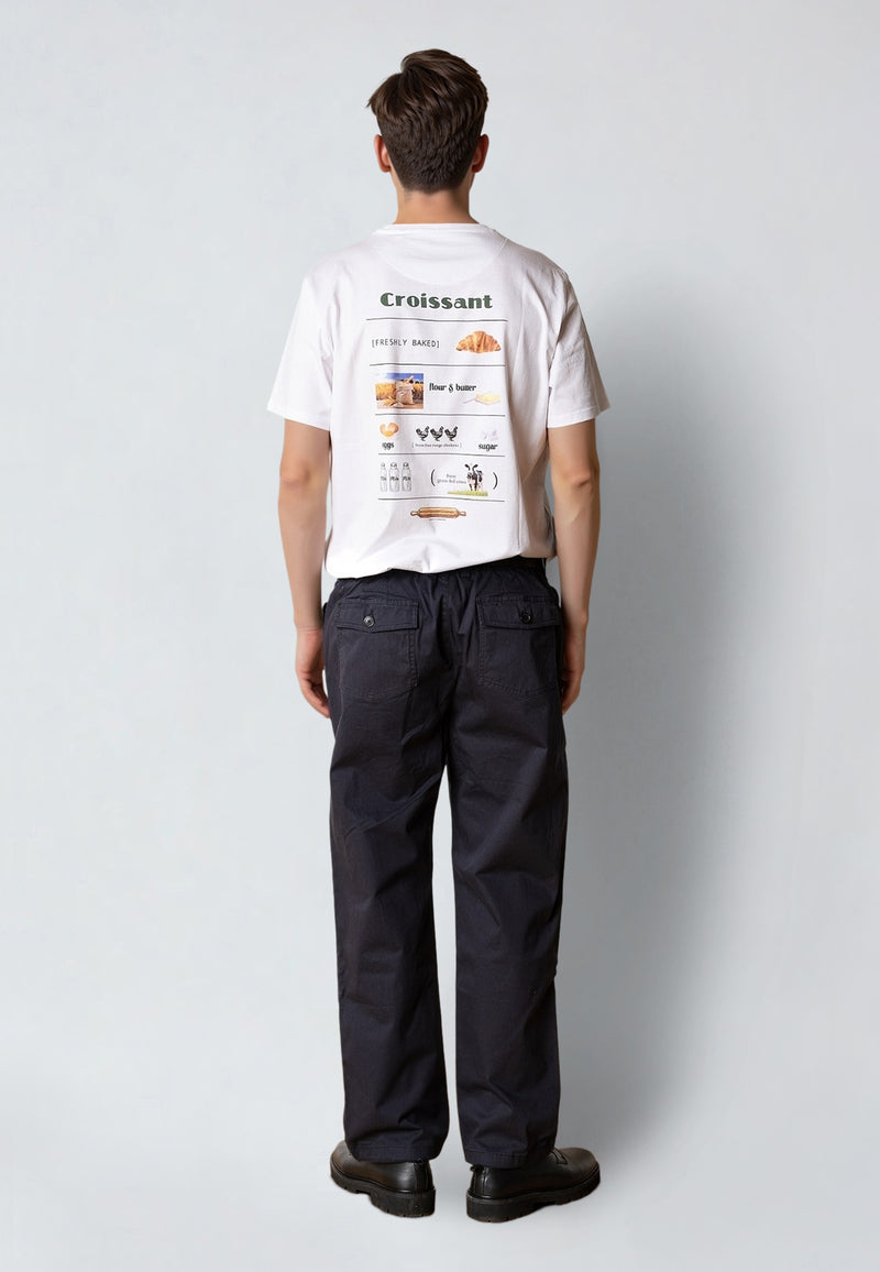 Clean Cut Copenhagen CROISSANT T-SHIRT T-shirts S/S Hvid