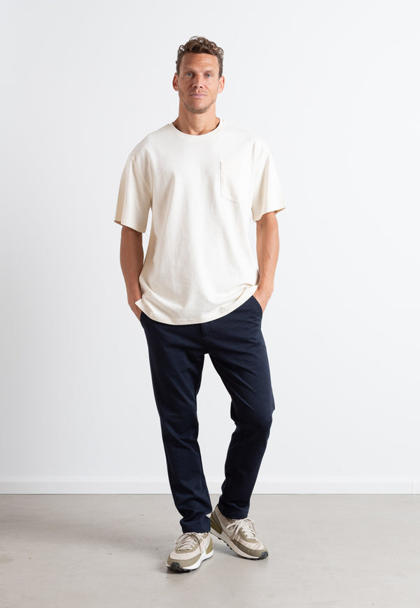 Clean Cut Copenhagen Calton cotton t-shirt T-shirts S/S Ecru