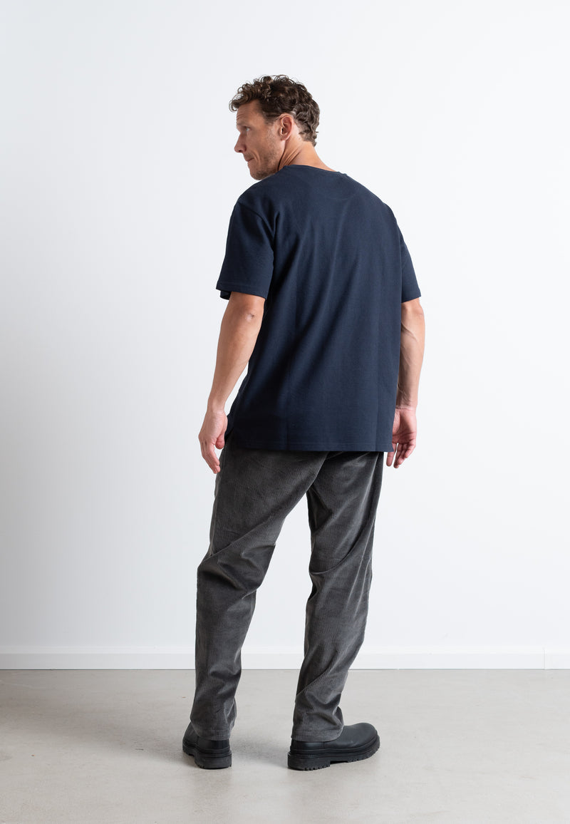 Clean Cut Copenhagen Calton cotton t-shirt T-shirts S/S Mørk Navy