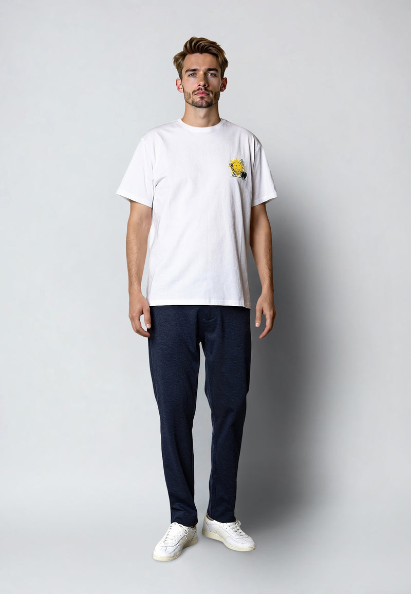 Clean Cut Copenhagen Chillin' cotton t-shirt T-shirts S/S Hvid
