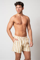 Clean Cut Copenhagen Clean Cut swim shorts Swim shorts Khaki striped