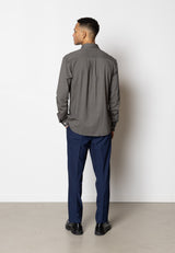 Clean Cut Copenhagen Clean formal AOP stretch shirt Skjorte L/S Col 8