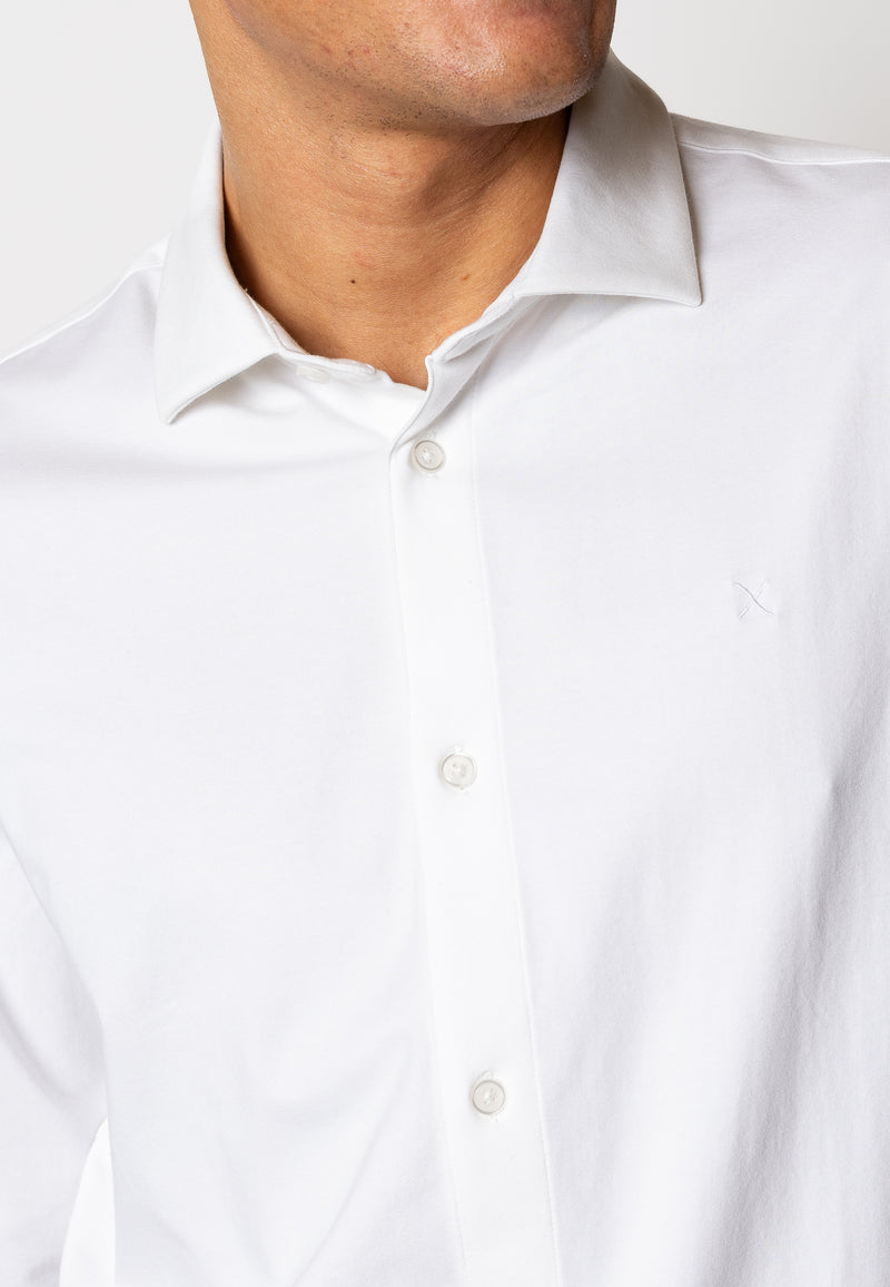 Clean Cut Copenhagen CLEAN FORMAL STRETCH SHIRT Skjorte L/S Hvid