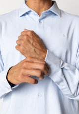 Clean Cut Copenhagen CLEAN FORMAL STRETCH SHIRT Skjorte L/S Lyseblå