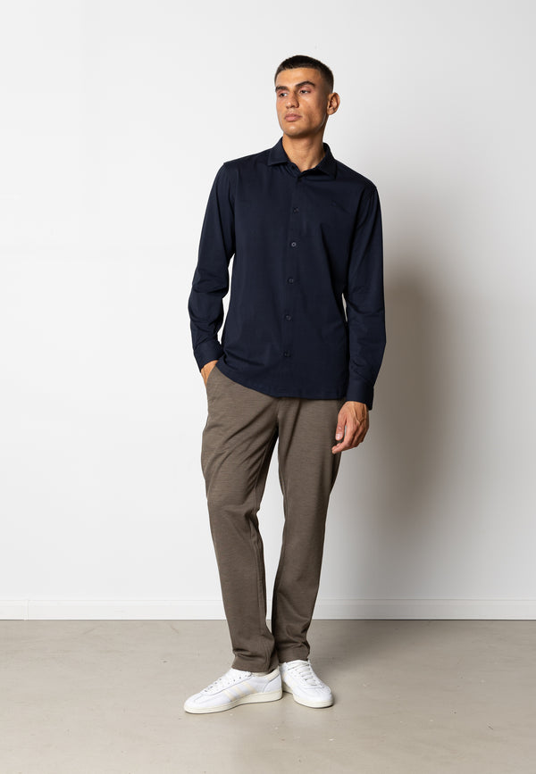Clean Cut Copenhagen CLEAN FORMAL STRETCH SHIRT Skjorte L/S Navy