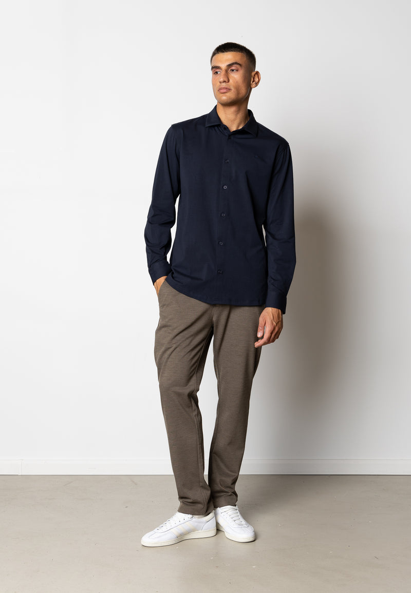 Clean Cut Copenhagen CLEAN FORMAL STRETCH SHIRT Skjorte L/S Navy