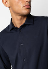 Clean Cut Copenhagen CLEAN FORMAL STRETCH SHIRT Skjorte L/S Navy