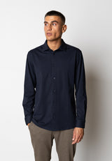 Clean Cut Copenhagen CLEAN FORMAL STRETCH SHIRT Skjorte L/S Navy