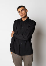 Clean Cut Copenhagen CLEAN FORMAL STRETCH SHIRT Skjorte L/S Sort