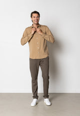 Clean Cut Copenhagen CLEAN FORMAL STRETCH SHIRT Skjorte L/S Varm Sand