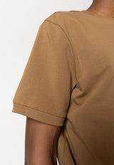 Clean Cut Copenhagen Clean formal t-shirt T-shirts S/S Brun