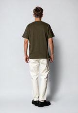 Clean Cut Copenhagen Cohen logo cotton t-shirt T-shirts S/S Army
