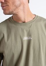 Clean Cut Copenhagen Cohen logo cotton t-shirt T-shirts S/S Støvet Grøn