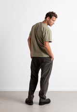 Clean Cut Copenhagen Cohen logo cotton t-shirt T-shirts S/S Støvet Grøn