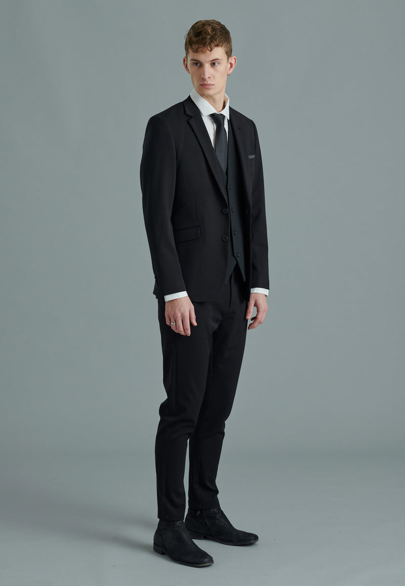 Clean Cut Copenhagen Cole Nano stretch blazer Blazere Sort