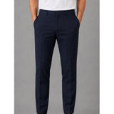 Clean Cut Copenhagen Copenhagen Sigurd structured pants Bukser Navy