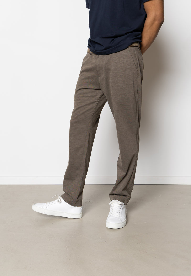 Clean Cut Copenhagen COPENHAGEN JERSEY PANTS Bukser Dark Khaki
