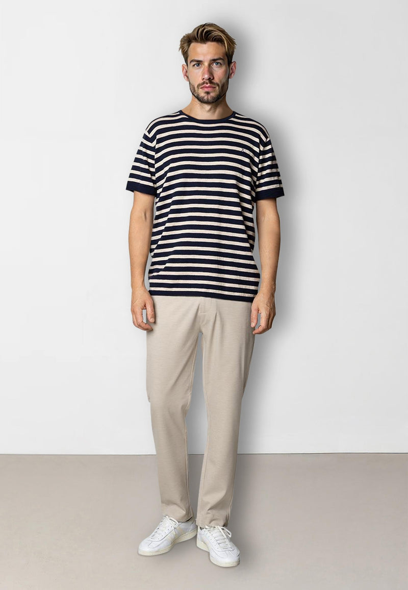 Clean Cut Copenhagen COPENHAGEN JERSEY PANTS Bukser Ecru