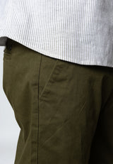Clean Cut Copenhagen COPENHAGEN REGULAR TWILL CHINO Bukser Army