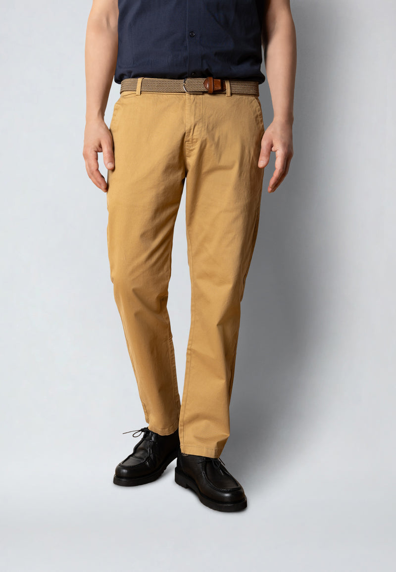 Clean Cut Copenhagen COPENHAGEN REGULAR TWILL CHINO Bukser Khaki
