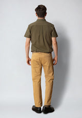 Clean Cut Copenhagen COPENHAGEN REGULAR TWILL CHINO Bukser Khaki
