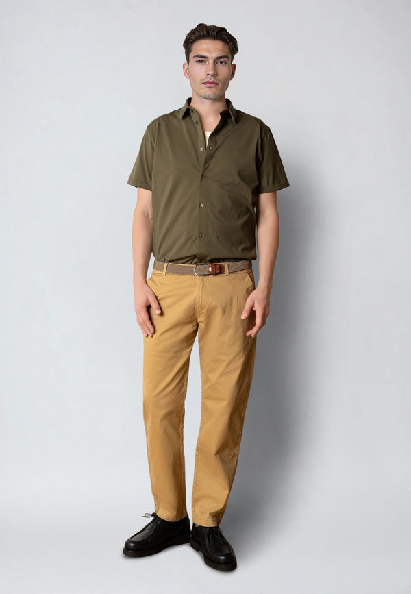 Clean Cut Copenhagen COPENHAGEN REGULAR TWILL CHINO Bukser Khaki
