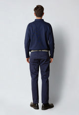 Clean Cut Copenhagen COPENHAGEN REGULAR TWILL CHINO Bukser Navy