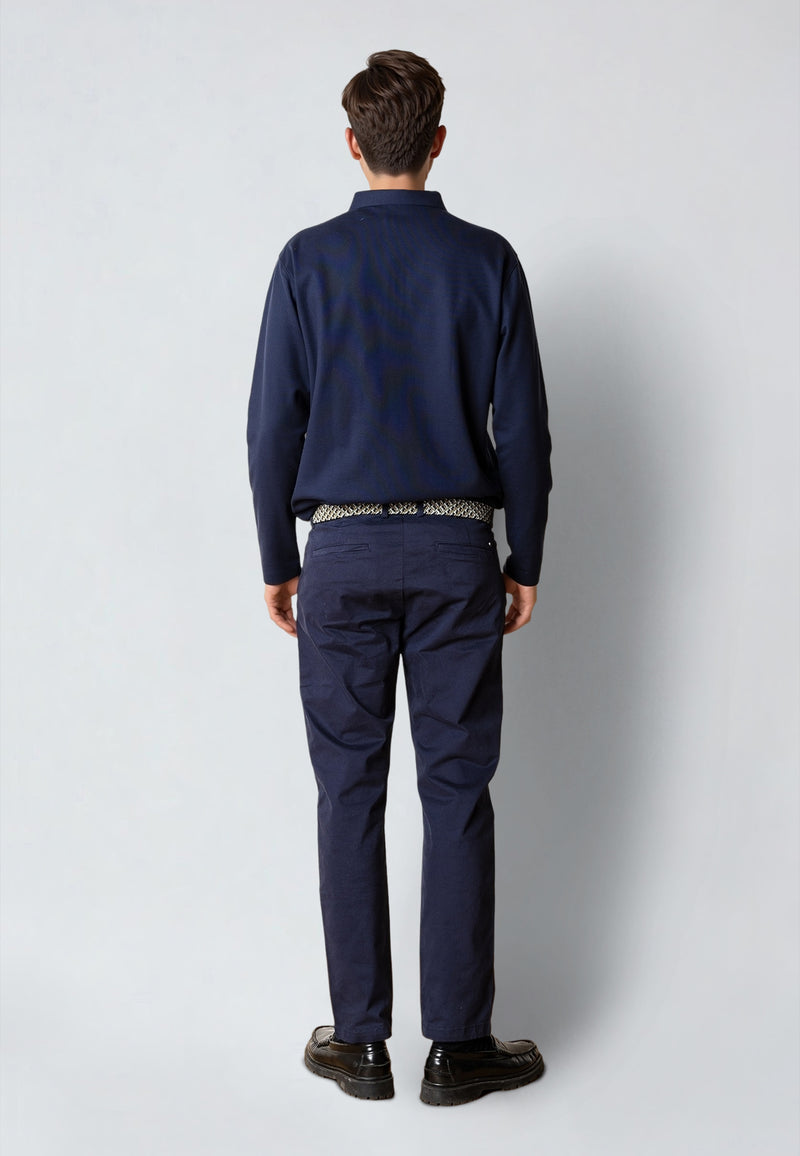 Clean Cut Copenhagen COPENHAGEN REGULAR TWILL CHINO Bukser Navy