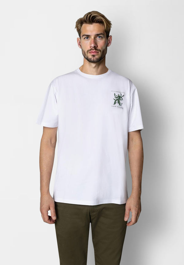 Clean Cut Copenhagen Cory organic cotton t-shirt T-shirts S/S Hvid