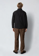 Fat Moose DERECK CANVAS OVERSHIRT Overshirts Sort