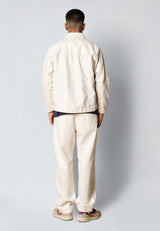 Fat Moose DERECK CANVAS OVERSHIRT Overshirts Ecru