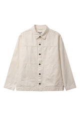 Fat Moose DERECK CANVAS OVERSHIRT Overshirts Ecru