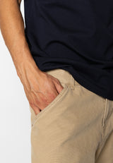 Fat Moose DERECK CANVAS PANT Bukser Dark Khaki