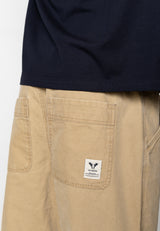 Fat Moose DERECK CANVAS PANT Bukser Dark Khaki