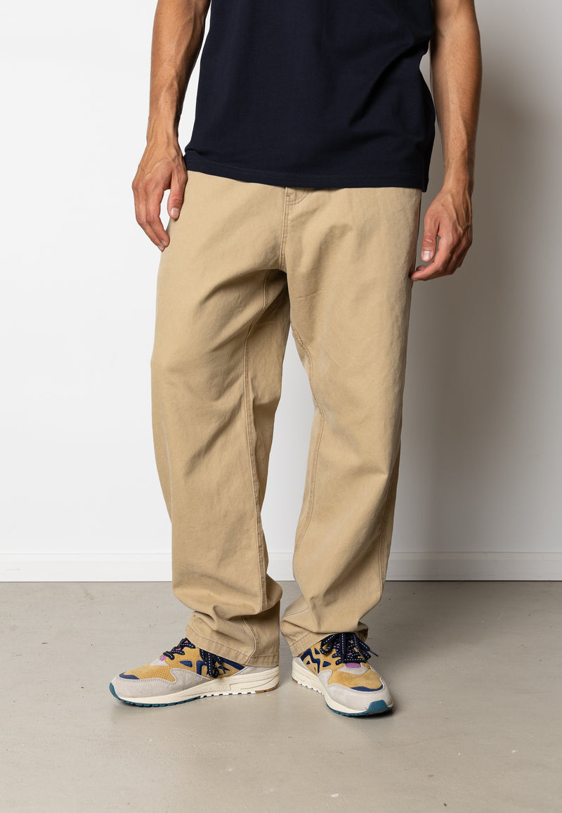 Fat Moose DERECK CANVAS PANT Bukser Dark Khaki