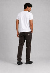 Fat Moose DERECK CANVAS PANTS Bukser Dark Brown