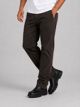 Fat Moose DERECK CANVAS PANTS Bukser Dark Brown