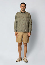 Fat Moose DERECK CANVAS SHORTS Shorts Dark Khaki