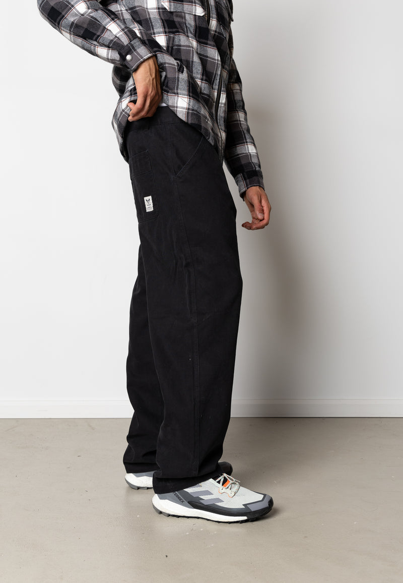 Fat Moose DERECK CANVAS PANT Bukser Sort