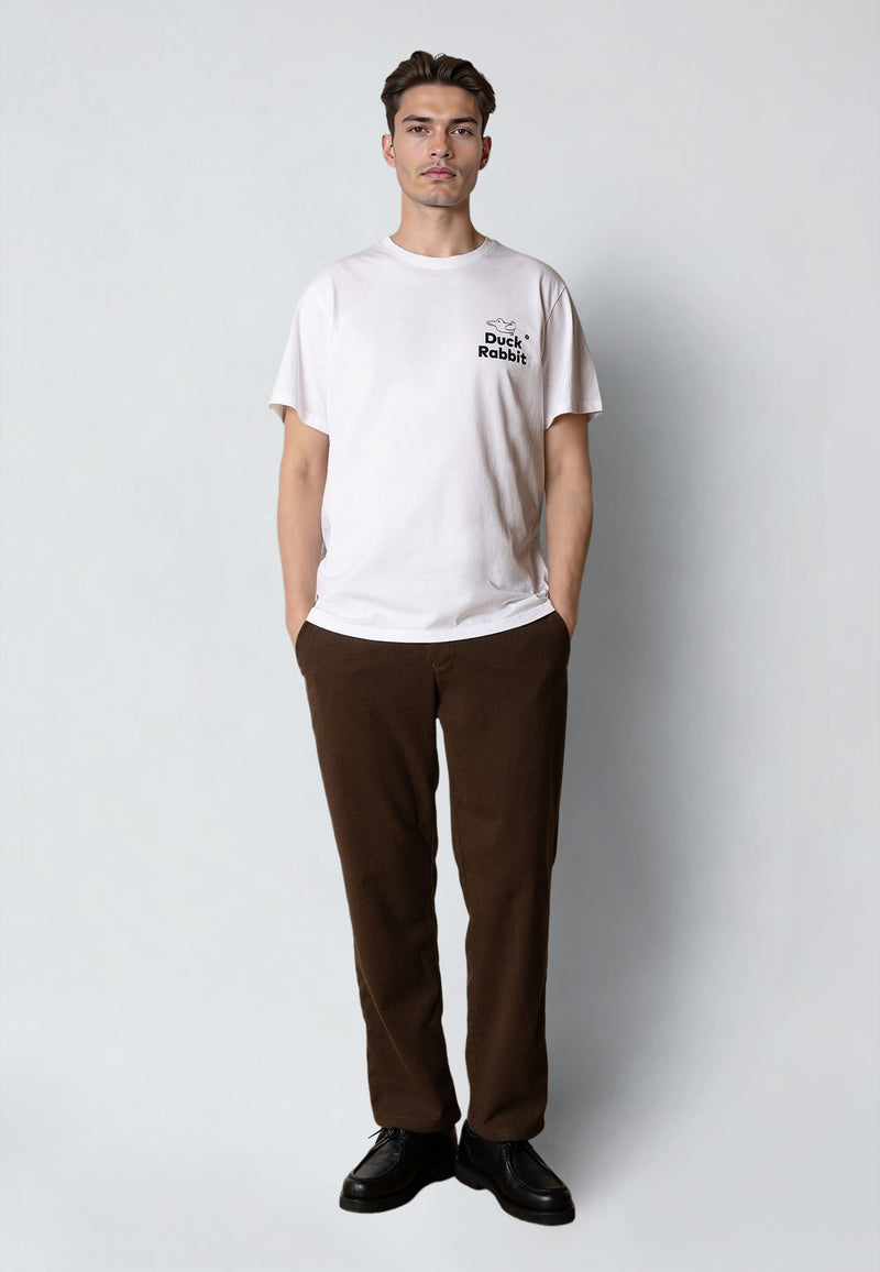 Clean Cut Copenhagen DUCK/RABBIT T-SHIRT T-shirts S/S Hvid
