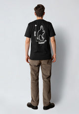 Clean Cut Copenhagen DUCK/RABBIT T-SHIRT T-shirts S/S Sort