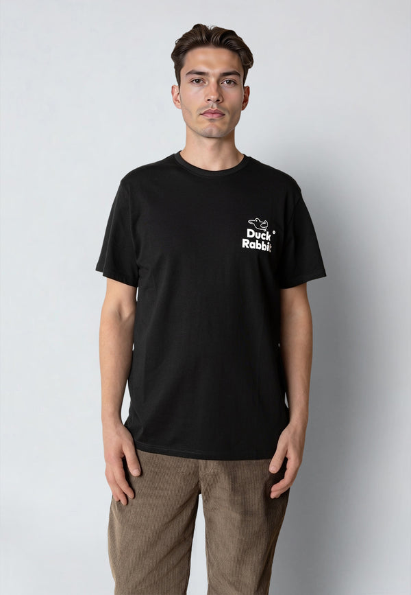 Clean Cut Copenhagen DUCK/RABBIT T-SHIRT T-shirts S/S Sort