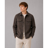 Clean Cut Copenhagen Ditlev overshirt Overshirts Dark Brown
