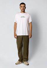 Fat Moose EAT SLEEP REPEAT T-SHIRT T-shirts S/S Hvid