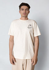 Clean Cut Copenhagen EMBRACE ORGANIC T-SHIRT T-shirts S/S Ecru